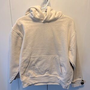 TNA Cozy Extra Fleece Perfect Hoodie - Heathered  Oatmeal